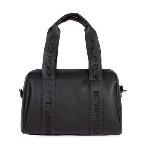 CHILDHOME Mommy Bag CLUB Signature - Vegan Leather Black